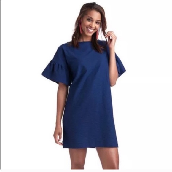 Vineyard Vines Dresses & Skirts - NEW Vineyard Vines Navy Bell Sleeve Dress